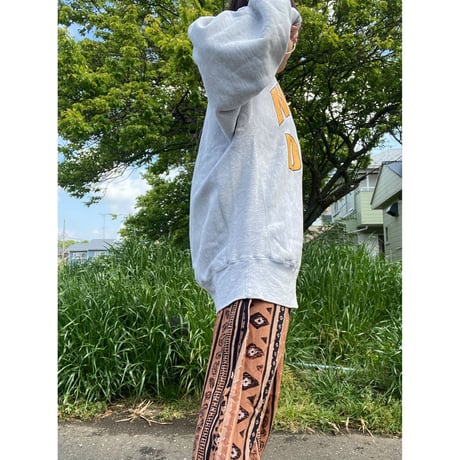 [USED] アフリカン調 レーヨンパンツ