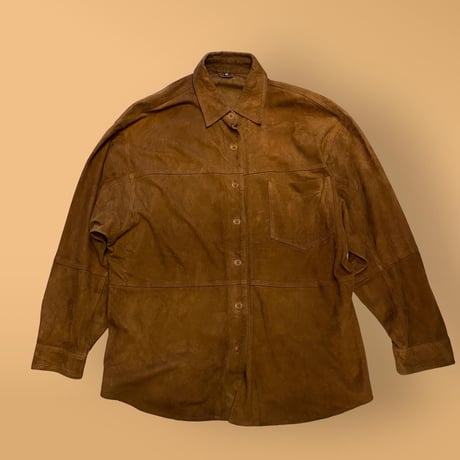 [USED] vintage スエード シャツ