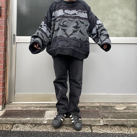 [USED] 90's CAMPUS ゆる〜ん ニット