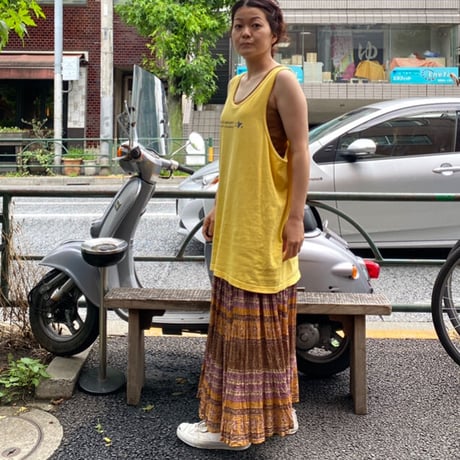 [USED] OLD "POLO SPORT"タンクトップ yellow