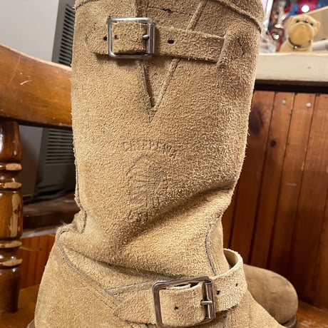 [USED] OLD "CHIPEWA" スエードブーツ