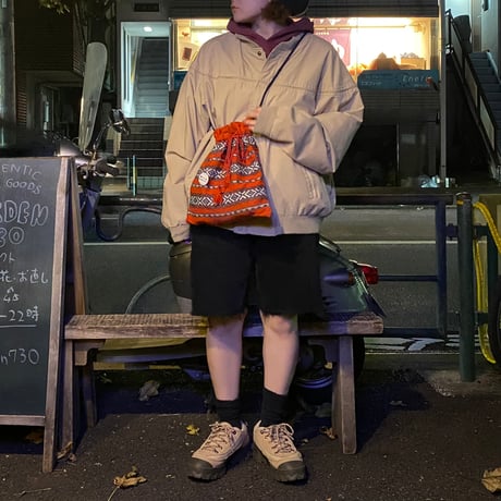[USED] ラグ 巾着BAG