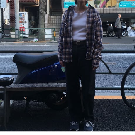 [USED]  コットンフランネルシャツ