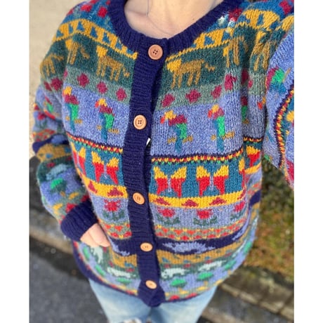 [USED] L.L.Bean ニットカーディガン