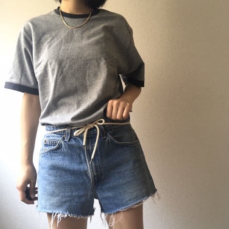 [USED] "POLO" リンガーTee
