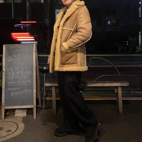 [USED] Schott VINTAGE ムートンJKT