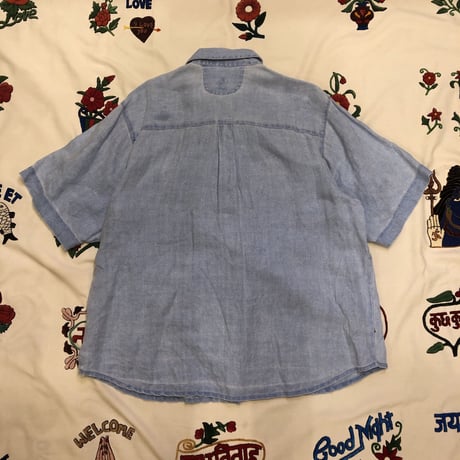 [USED]  折柄入り♡EURO リネンshirts jkt