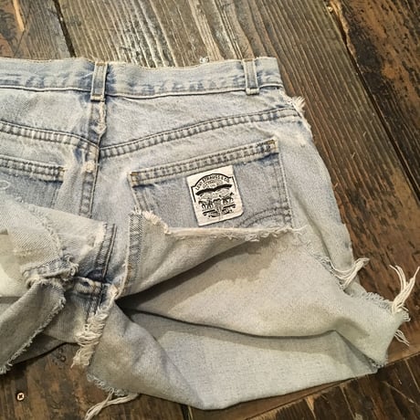 [USED] 80's Levis CUTOFF DENIM /W31