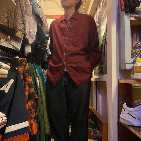 [USED] OPEN COLOR CORDUROY SHIRT
