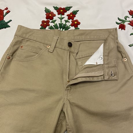 [USED] Levi's 517 BEIGE フレア