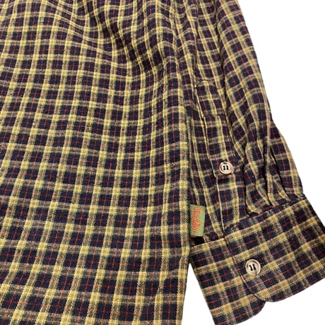 [USED] chocolate skateboard  COTTON チェックシャツ MADE IN U.S.A.