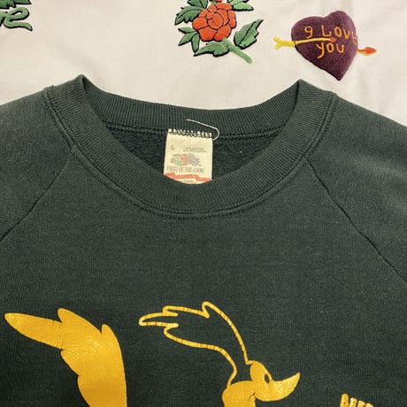 [USED] made in U.S.A. OLD "Roadrunner" SWEAT！