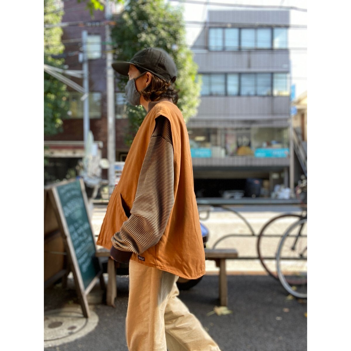 USED] WALLS ダック地ベスト | garden730