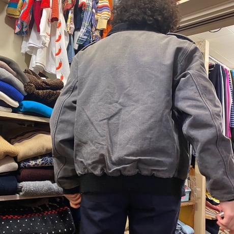 [USED] Carhartt ダック地 BLACK JKT
