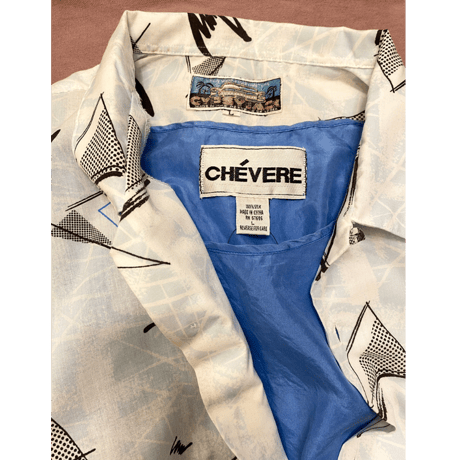 [USED] 100％silk ノースリーブトップス(blue)