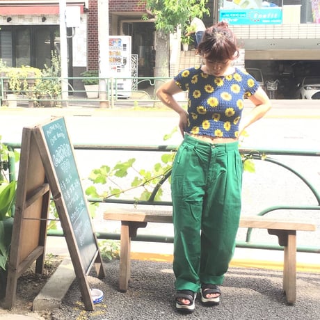 [USED]   ひまわり♡クシュクシュトップス