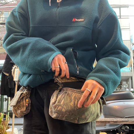 [USED] REALTREE 3連ウエストポーチ🪵