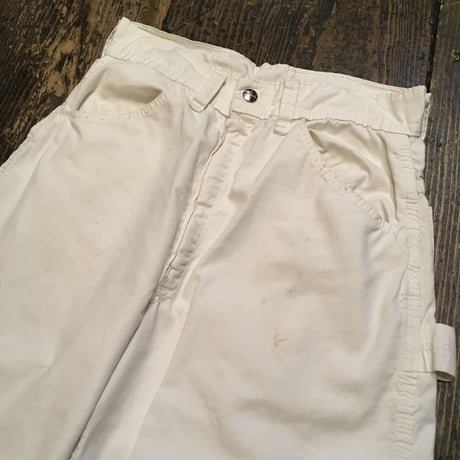 [USED] Vintage WHITE Painter pants