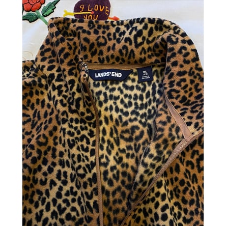[USED] レオパード🐆フリースワンピース