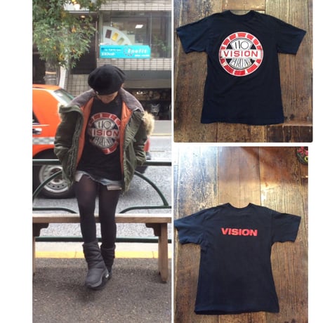 [USED] OLD VISIONプリントTシャツ