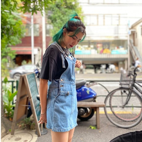 ［USED］ワンピーススカート風OVERALL