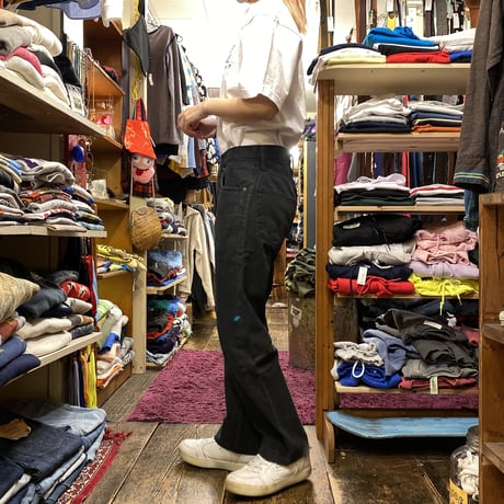 [USED] Levi's 502 BLACK DENIM！