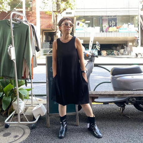 [USED]シンプルBLACKワンピース