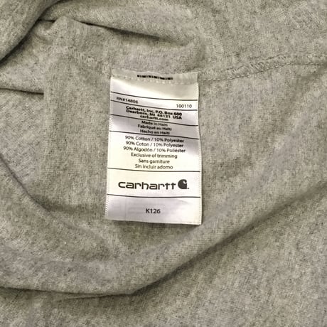 [USED] carhartt ロンTee