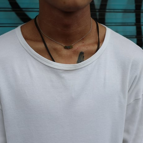 [Aquvii] ⚪︎△◻︎ shapes necklace