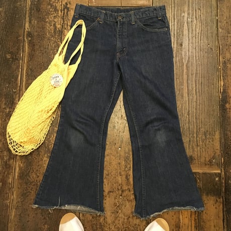 [USED] Vintage Levi's 684 CUTOFF DENIM W31