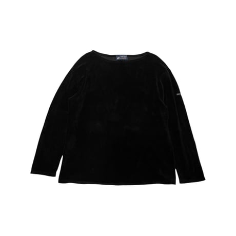 [USED] "SAINT JAMES" パイル地ボートネックTOPS