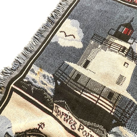 [USED] Lighthouse ジャガード織ラグ 165cm × 115cm