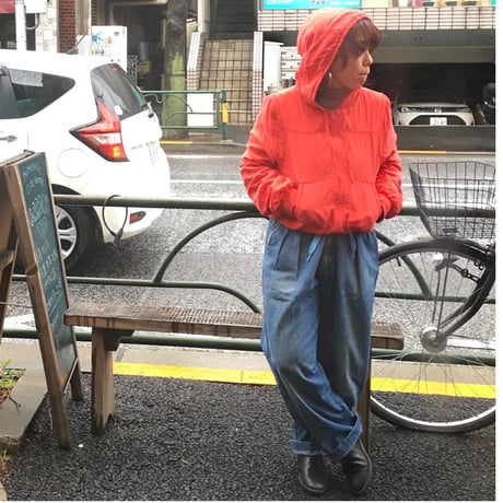 [USED]  100% SILK ZIPパーカー