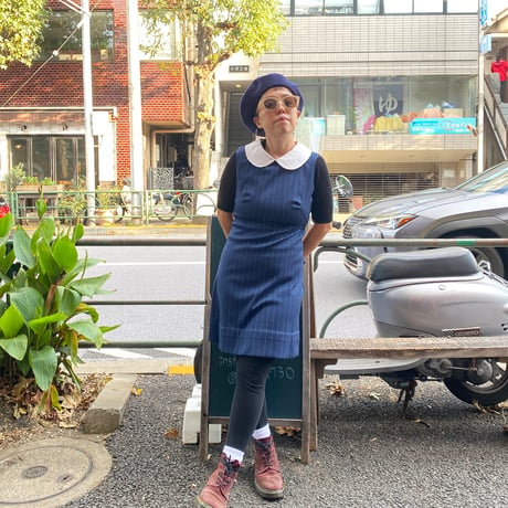 [USED] 丸襟ノースリーブワンピース