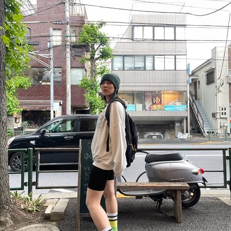 [USED] お花 プリント 白 SWEAT 🌷