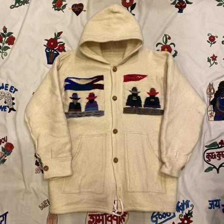 [USED] 刺繍ポケ付き♡WOOL JKT