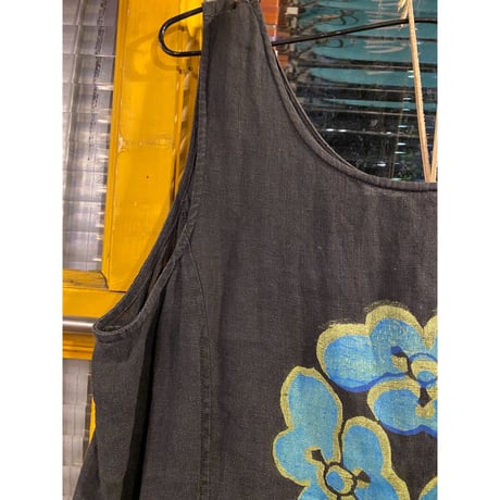 [USED] LINEN LONG ワンピース