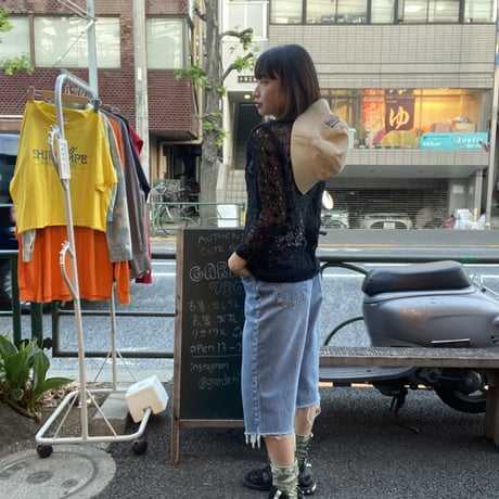 [USED] かぎ編み カーディガン