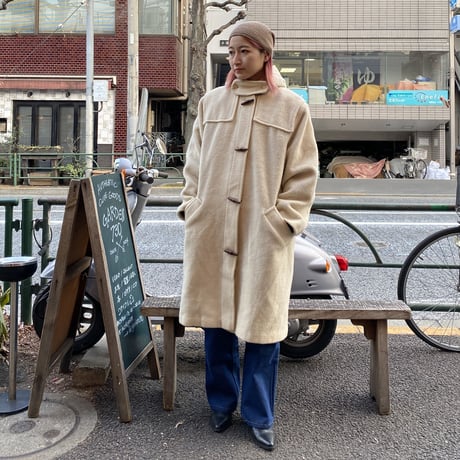 [USED] OLD L.L.Bean WHITE ダッフルコート