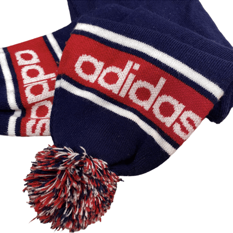 [USED] “adidas” ポンポン付きマフラー