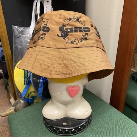 [USED] ANIMAL PRINT BUCKET HAT🐖🐃