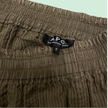 [USED] A.P.C シアサッカー スカート