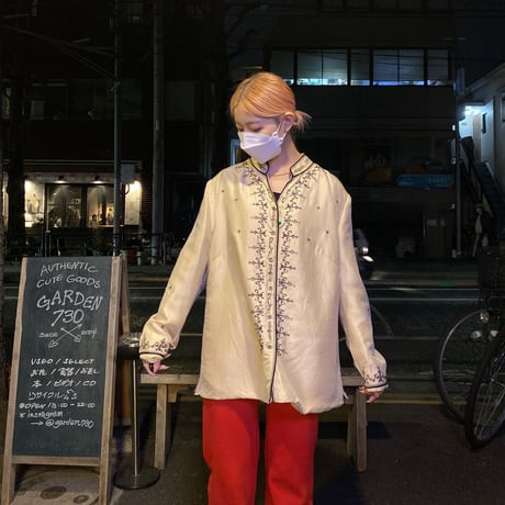 [USED] SILK CHINA JACKET🌼