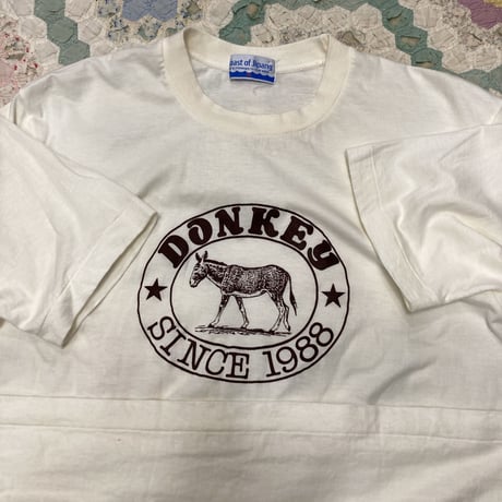 [USED]  80's OLD DONKEY Tee