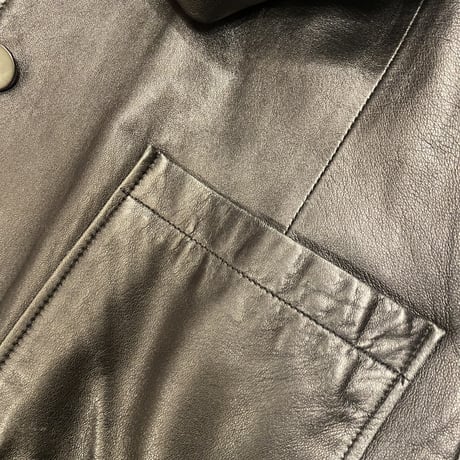 [USED] ラムレザーCAR COAT