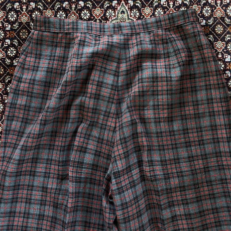 [USED] ITALY SUMMER チェック パンツ