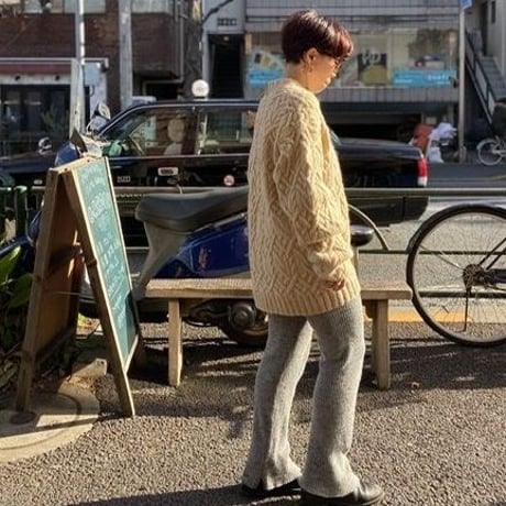 [USED] JCREWケーブルニット  