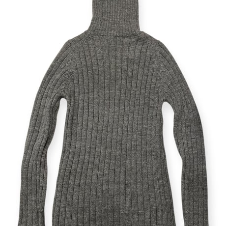 [USED] "toricot" COMME de GARCONS リブタートルニット