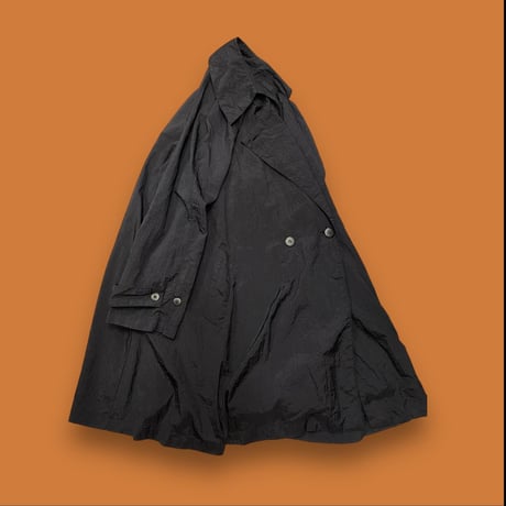 [USED] BLACK NYLON COAT