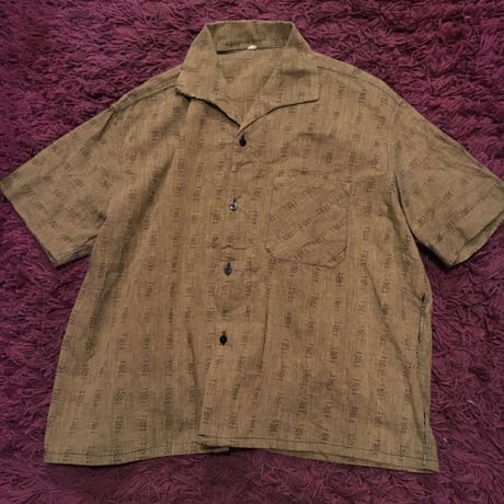 [USED] OLD EURO 柄シャツ